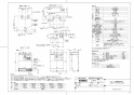 TOTO REBH03B11S11ED 取扱説明書 商品図面 施工説明書 分解図 小型電気温水器（湯ぽっと REBH03シリーズ）　床給水 商品図面1