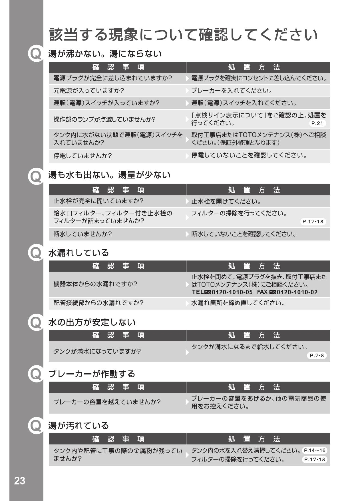 奉呈 TOTO 電気温水器小型電気温水器 湯ぽっと〔HB〕 trumbullcampbell.com