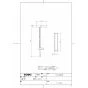 TOTO T110D54 商品図面 施工説明書 メカナットセット(軽量鉄骨用) 商品図面1