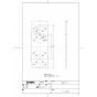 TOTO T110D63 商品図面 施工説明書 取付けプレート 商品図面1