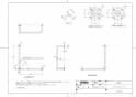 TOTO T113BL12 取扱説明書 商品図面 施工説明書 分解図 腰掛便器用手すり 商品図面1