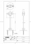 TOTO T156PHB 商品図面 分解図 パイプホルダー（16mm） 商品図面1