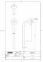 TOTO T61BL13 商品図面 分解図 小便器用洗浄管 商品図面1
