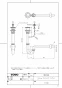 TOTO T7PW7 取扱説明書 商品図面 洗面器用壁排水金具 商品図面1