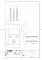 TOTO T9RA 商品図面 分解図 バックハンガー 商品図面1