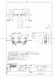 TOTO TBG02201J 取扱説明書 商品図面 分解図 台付2ハンドル混合水栓 商品図面1