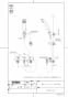 TOTO TBV01S05J 商品図面 壁付サーモスタット混合水栓（エアインめっき） 商品図面1