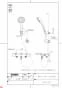 TOTO TBV01S09J 商品図面 壁付サーモスタット混合水栓（エアイン120めっき） 商品図面1