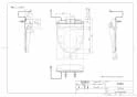 TOTO TCF116#NW1 取扱説明書 商品図面 施工説明書 分解図 ウォームレットS 商品図面1