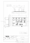 TOTO TCF5514A#NW1 商品図面 施工説明書 分解図 ウォシュレットPS1A 商品図面2