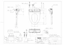 TOTO TCF5830AEPS#NW1 取扱説明書 商品図面 施工説明書 分解図 ウォシュレット アプリコットP AP2A 商品図面1