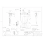 TOTO TCF5831ADR#NW1 商品図面 分解図 ウォシュレットアプリコットP AP2AF 商品図面1