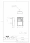 TOTO TCF589AUY#NW1 取扱説明書 商品図面 施工説明書 分解図 ウォシュレットP 商品図面2