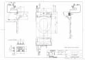 TOTO TCF6542P#NW1 取扱説明書 商品図面 施工説明書 分解図 ウォシュレットS1AJ 商品図面1