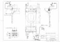 TOTO TCF6552AKP#NW1 取扱説明書 商品図面 施工説明書 分解図 ウォシュレットS2A 商品図面1