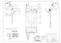 TOTO TCF6552P#NW1 取扱説明書 商品図面 施工説明書 分解図 ウォシュレットS2 商品図面1