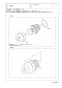 TH307R 商品図面 分解図 押しボタン部（T152N型ほか用） 分解図1