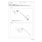 TOTO TH425-4R 商品図面 分解図 レバーハンドル部 分解図1