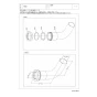 TOTO TH507 商品図面 分解図 連結管 分解図1
