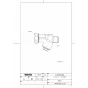 TOTO THD108 商品図面 施工説明書 分解図 止水栓付取付脚（ストレート脚用） 商品図面1