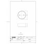 TOTO THD46 商品図面 施工説明書 分解図 浄水カートリッジホルダー 商品図面1
