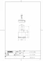 TOTO THF29-1S 商品図面 分解図 シングルバルブ部 商品図面1