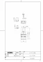 TOTO THF34RN 商品図面 分解図 シングルバルブ部 商品図面1
