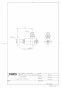 TOTO THF36RA 商品図面 アングル形止水栓（共用） 商品図面1