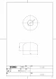 THF38 商品図面 分解図 止水栓用カバー 商品図面1