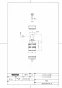 TOTO THF55 商品図面 分解図 シングルバルブ部 商品図面1