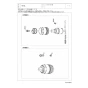 TOTO THF59A 商品図面 施工説明書 分解図 シングルバルブ部 分解図1