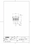 TOTO THJ27 商品図面 分解図 ピストンバルブ部（TV550型・TV650型ほか用、水道水・再生水共用） 商品図面1