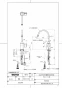 TOTO TK301ASA 取扱説明書 商品図面 施工説明書 分解図 浄水器専用水栓 商品図面1