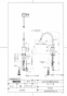 TOTO TK301ASA 取扱説明書 商品図面 施工説明書 浄水器専用水栓 商品図面1