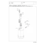 TOTO TK302B2 取扱説明書 商品図面 施工説明書 分解図 ビルトイン型浄水器 分解図1