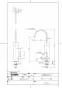 TOTO TK304A 取扱説明書 商品図面 施工説明書 分解図 浄水器専用水栓(浄水カートリッジ内蔵) 商品図面1