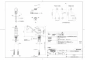 TOTO TK431RA 取扱説明書 商品図面 施工説明書 台付シングル混合水栓 商品図面1