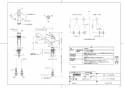 TOTO TKGG31EB 商品図面 台付シングル混合水栓 商品図面1