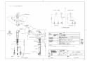 TOTO TKGG38ER 商品図面 台付シングル混合水栓 商品図面1