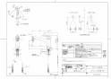 TOTO TKS05303J 取扱説明書 商品図面 施工説明書 台付シングル混合水栓 商品図面1