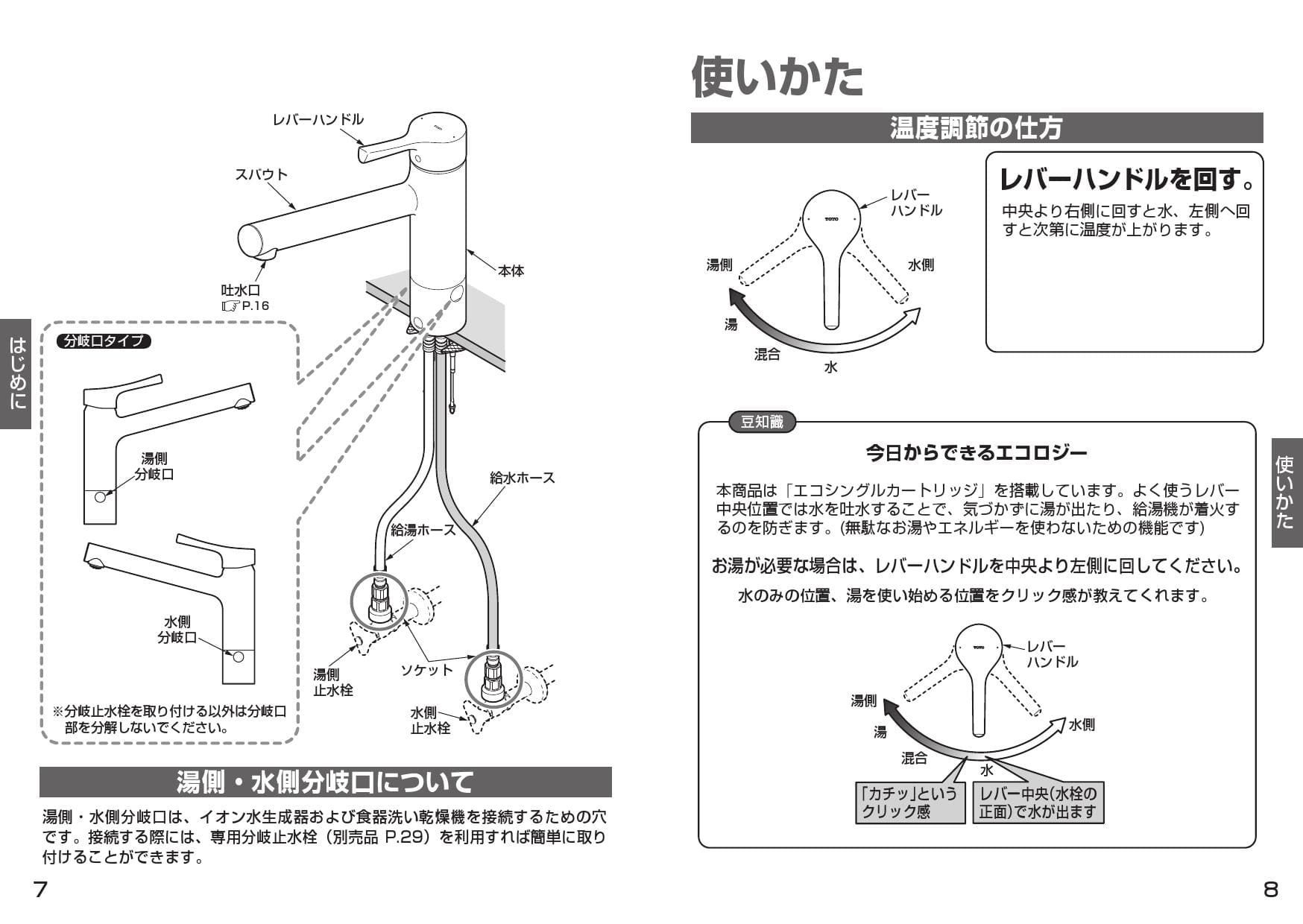 TOTO キッチン水栓 TKS05304J 競売