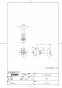 TL347CU アングル形止水栓 商品図面1
