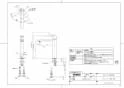 TOTO TLCF31EL1R 取扱説明書 商品図面 施工説明書 分解図 洗面所･洗面台用 シングルレバー混合栓 商品図面1