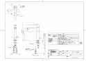 TOTO TLCF31ELR 取扱説明書 商品図面 施工説明書 分解図 洗面所･洗面台用 シングルレバー混合栓 商品図面1