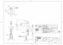 TOTO TLCF31ER 取扱説明書 商品図面 施工説明書 分解図 洗面所･洗面台用 台付シングル混合水栓（エコシングル、ワンプッシュ、平型、共用） 商品図面1