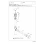 TOTO TLDP1201JA 取扱説明書 商品図面 分解図 洗面器用壁排水金具（32mm･ボトルトラップ･ワンプッシュ） 分解図1