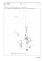 TOTO TLE33002J 商品図面 分解図 台付自動水栓（スパウト部、手動、ワンプッシュ） 分解図1