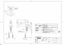 TOTO TLG02302J 商品図面 洗面所･洗面台用 台付シングル混合水栓 商品図面1