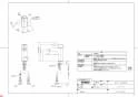 TOTO TLG04303J 商品図面 洗面所･洗面台用 台付シングル混合栓 商品図面1