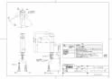 TOTO TLG04305JA 取扱説明書 商品図面 施工説明書 分解図 洗面所･洗面台用 台付シングル混合水栓（エコシングル、ワンプッシュ） 商品図面1